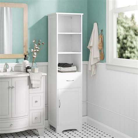 wayfair tall bathroom cabinets